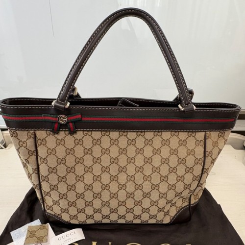 グッチ メイフェア GGキャンバス トートバッグ