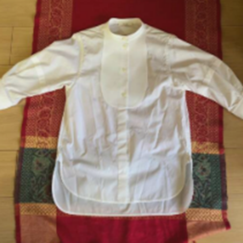 セリーヌ　スタンドカラーシャツ　