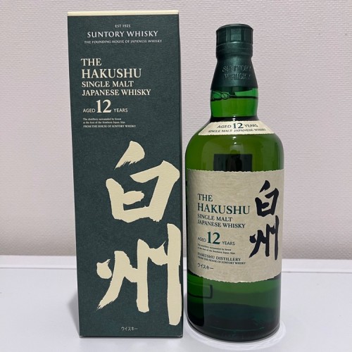 白州12年 THE HAKUSHU SINGLE MALT JAPANESE WHISKY AGED 12 YEARS