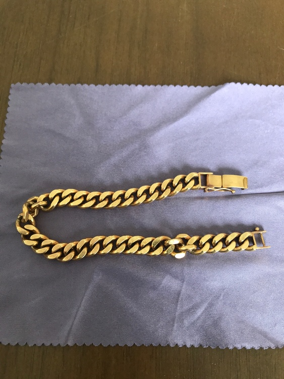 ブレスレット K18の刻印あり