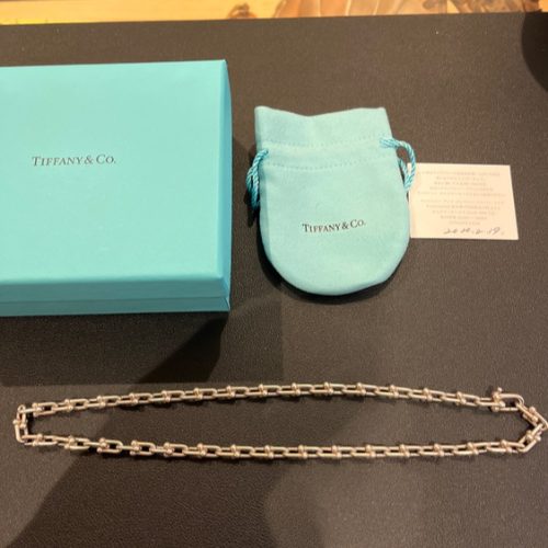 Tiffany ハードウェア　リンクネックレス