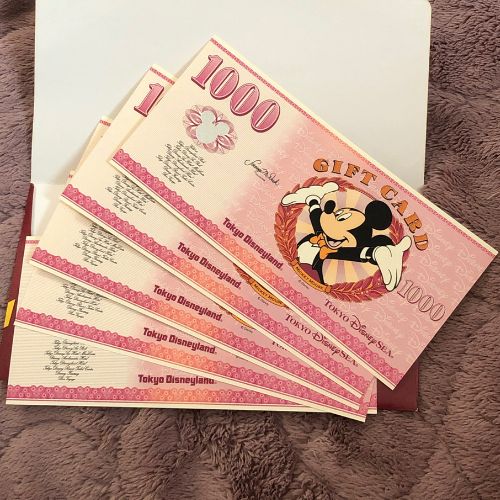 東京ディズニーリゾート ギフト券