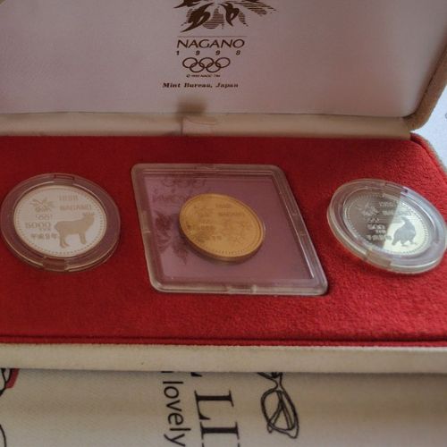 長野冬季オリンピック記念硬貨セット