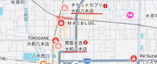 大和八木駅エリア