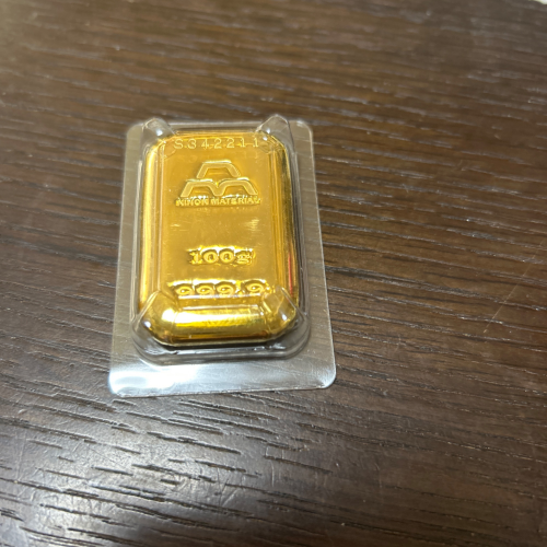 K24 日本マテリアル インゴット 100g