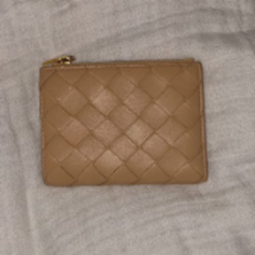 二つ折りファスナーウォレット