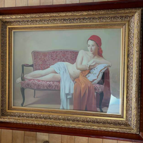 女性像　作品名不明　森本草介作