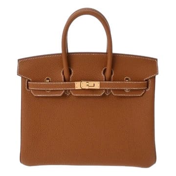 エルメス バーキン25 トゴ ゴールド／ゴールド金具