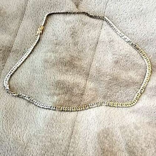 田中貴金属k18＆pt850ネックレス