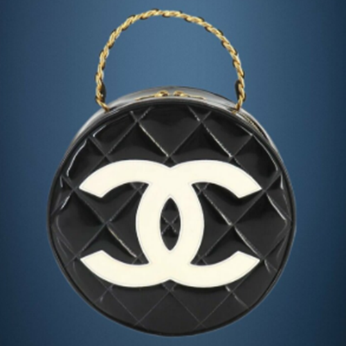 ラウンドバニティバッグ