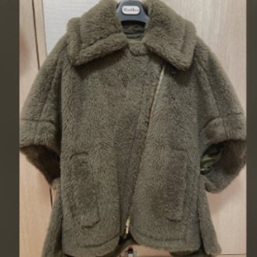 MaxMara テディベアケープ