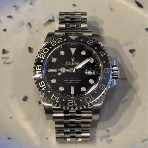 ロレックス GMTマスター GMTマスターII 126710GRNR [ジュビリーブレスレット ブラック