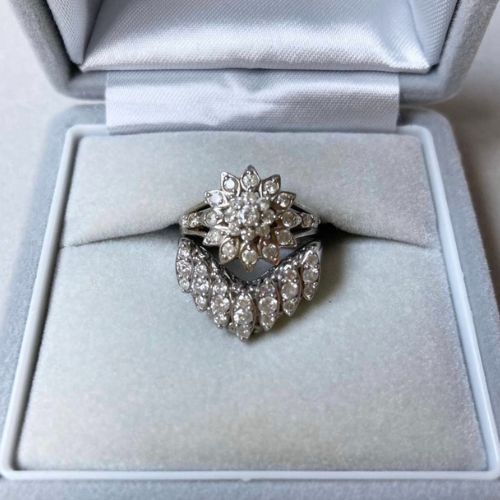 ダイヤモンドのプラチナリング