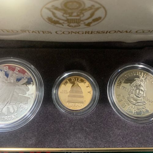 アメリカ合衆国議会建国200周年記念硬貨セット