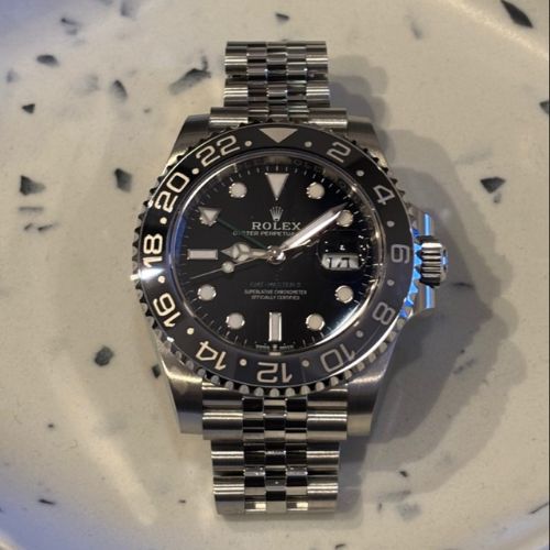 ロレックス GMTマスター GMTマスターII 126710GRNR [ジュビリーブレスレット ブラック