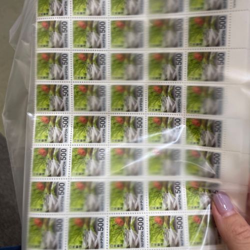 500円切手2シート(200枚)