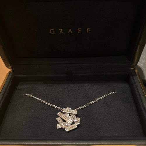 グラフ　スレッドダイヤモンドペンダント