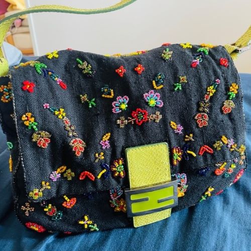 マンマバケット、デニムビーズ