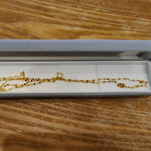 24金ネックレス60センチ