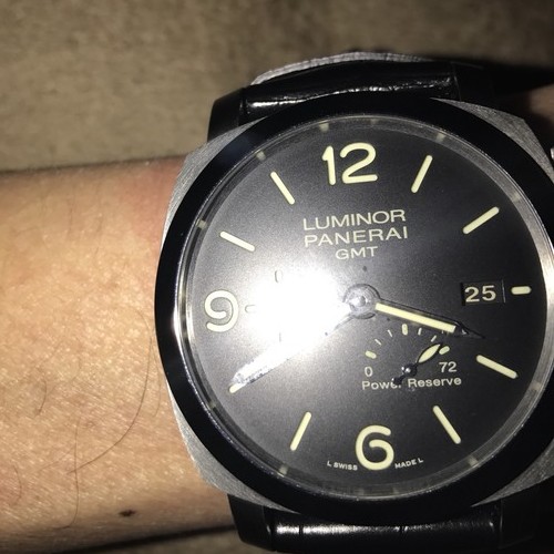 パネライ ルミノール1950 3デイズGMT パワーリザーブ PAM00321