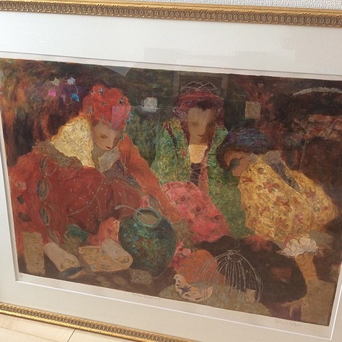 ロイ・フェアチャイルド シルクスクリーン「ベニスの思い出思い出1」