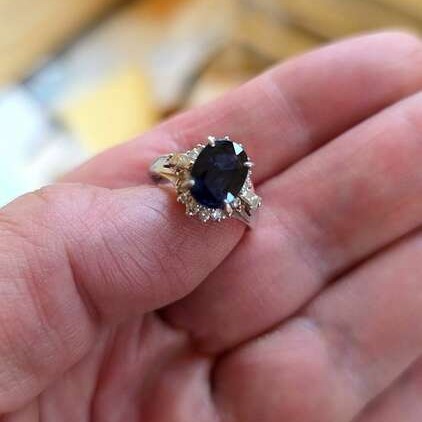 サファイアリング