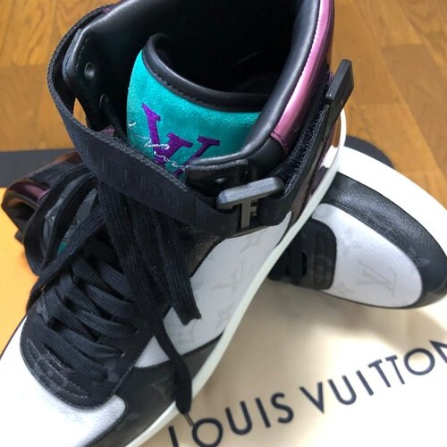 リヴォリライン レザーハイカットスニーカー MS0198 サイズ6 1/2