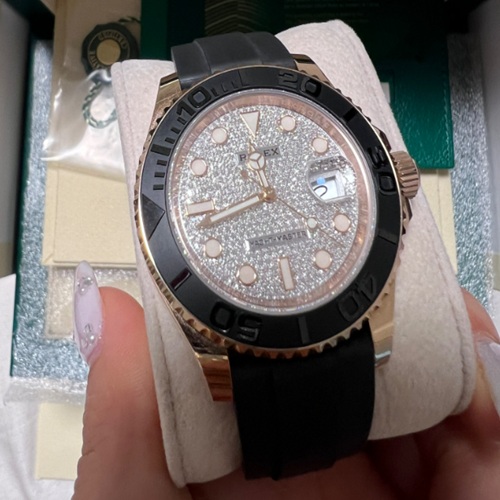 ヨットマスター 40 126655 K18PG ラバー