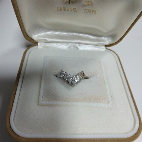 天然ダイヤモンドリング