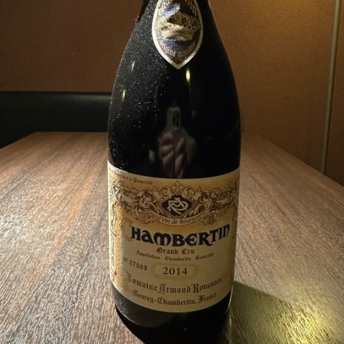 2014アルマン　ルソー　シャンベルタン