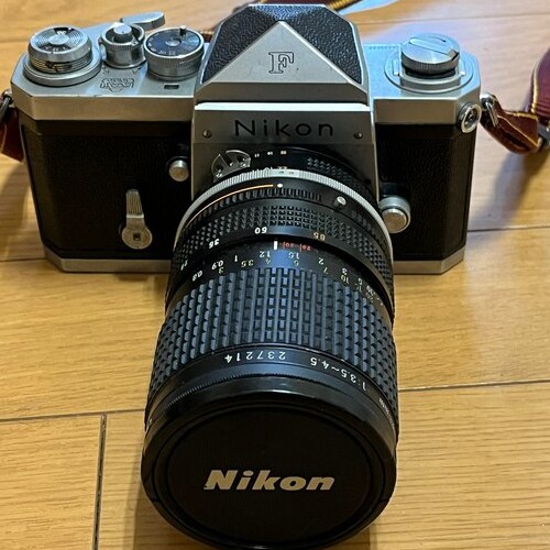 ニコンF フィルムカメラ 28-85mmレンズ付