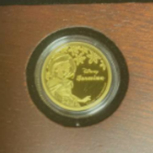 2015 ニウエ ディズニープリンセス ジャスミン $25 ゴールドコイン