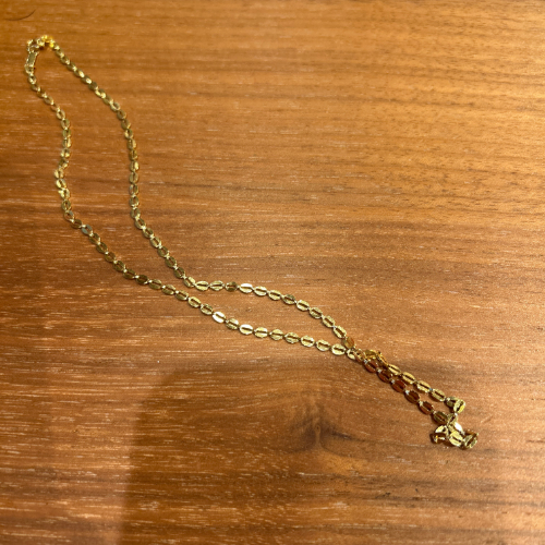 18金 チェーンネックレス3