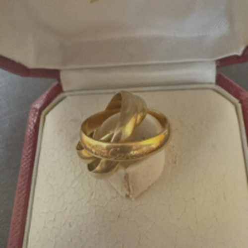 カルティエ トリニティリング 750