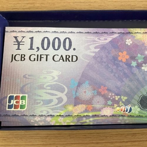 JCB GIFT CARD 1000円券