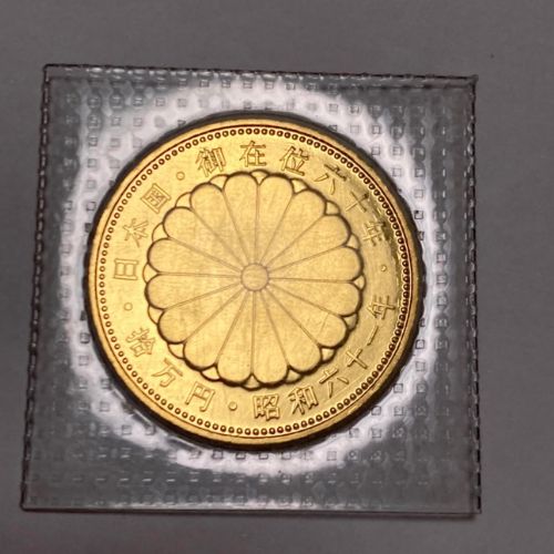 天皇陛下御在位60年 10万円金貨