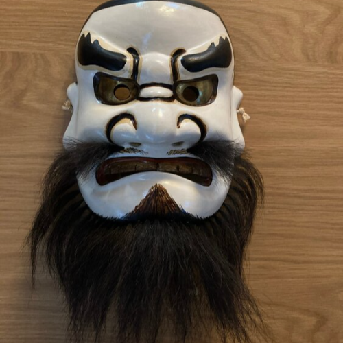 備中神楽面　須佐之男命