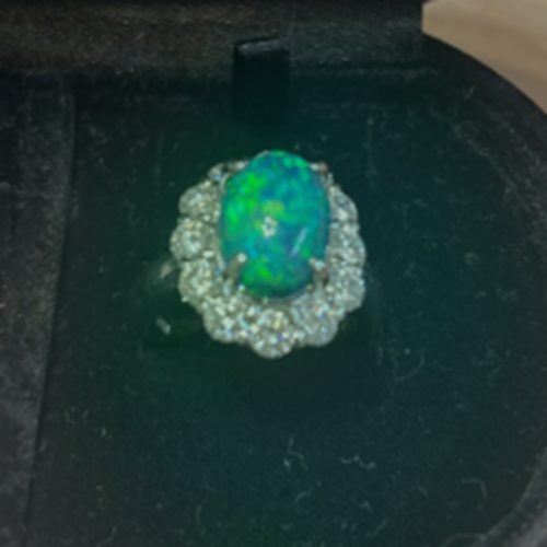 天然ブラックオパール