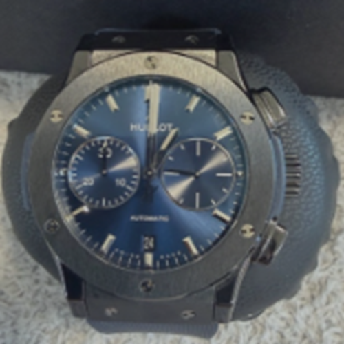 ウブロ クラシック フュージョン クロノグラフ セラミックブルー 521.CM.