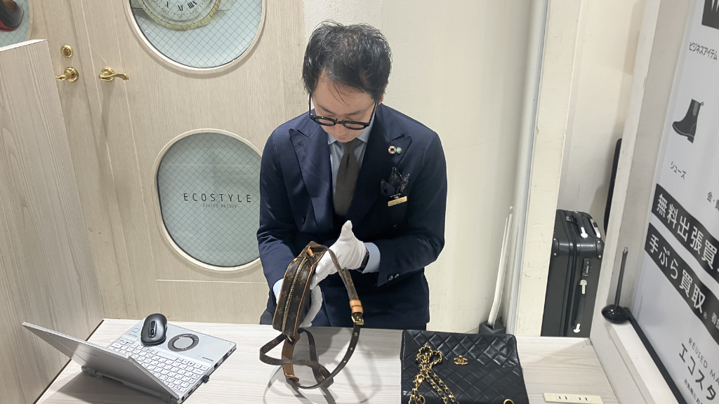 エコスタイル渋谷店_ルイヴィトン モノグラム ダヌーブ_側面