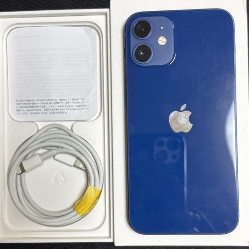 アイホン12ミニ　ブルー