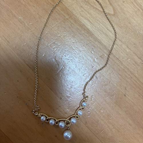 ミキモト　k18ネックレス