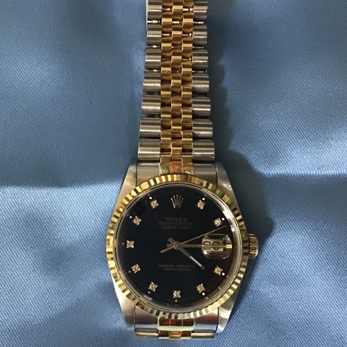 デイトジャスト　コンビ　10Pダイヤ　BK