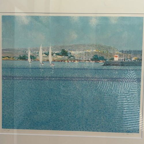 アンドレ ブーリエ 「マリーン」リトグラフ 125部