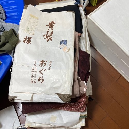 ポリエステルやウール着物