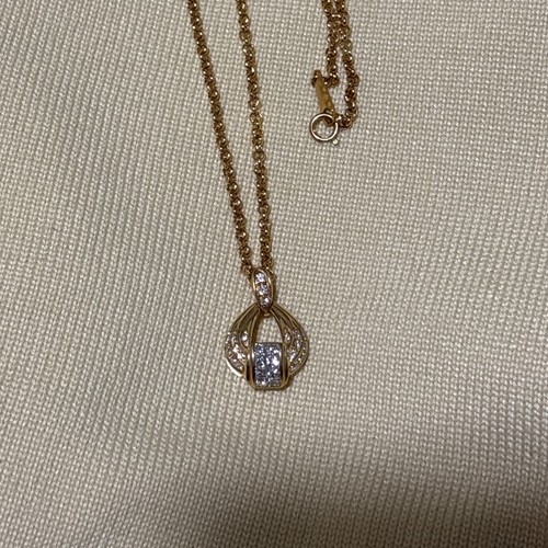 k18 ダイヤ ネックレス