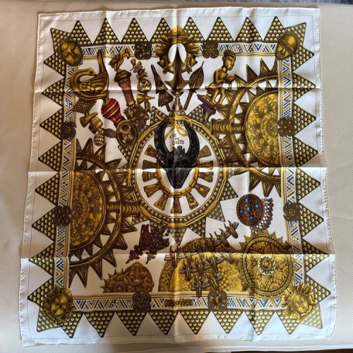 スカーフ カレ90 - L’or des Chefs