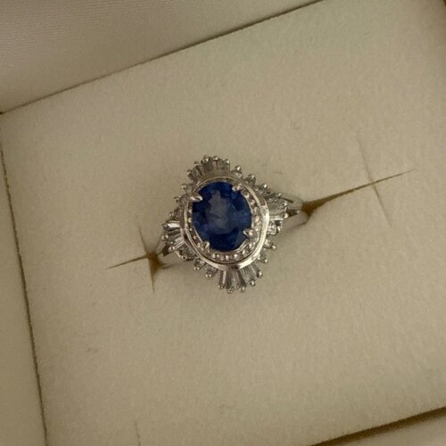 ブルーサファイアリング