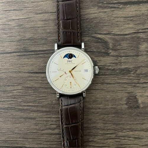 IW516401 ポートフィノ・ハンドワイド・ムーンフェイズ