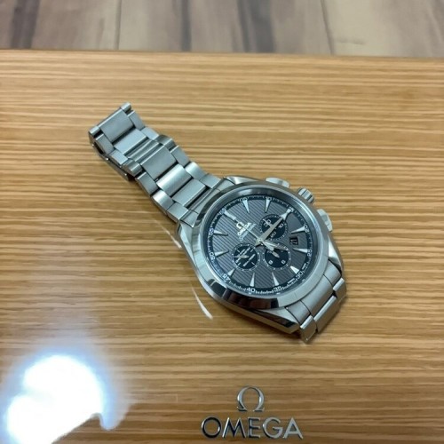 シーマスター　アクアテラ　150M　コーアクシャル　クロノグラフ　44mm